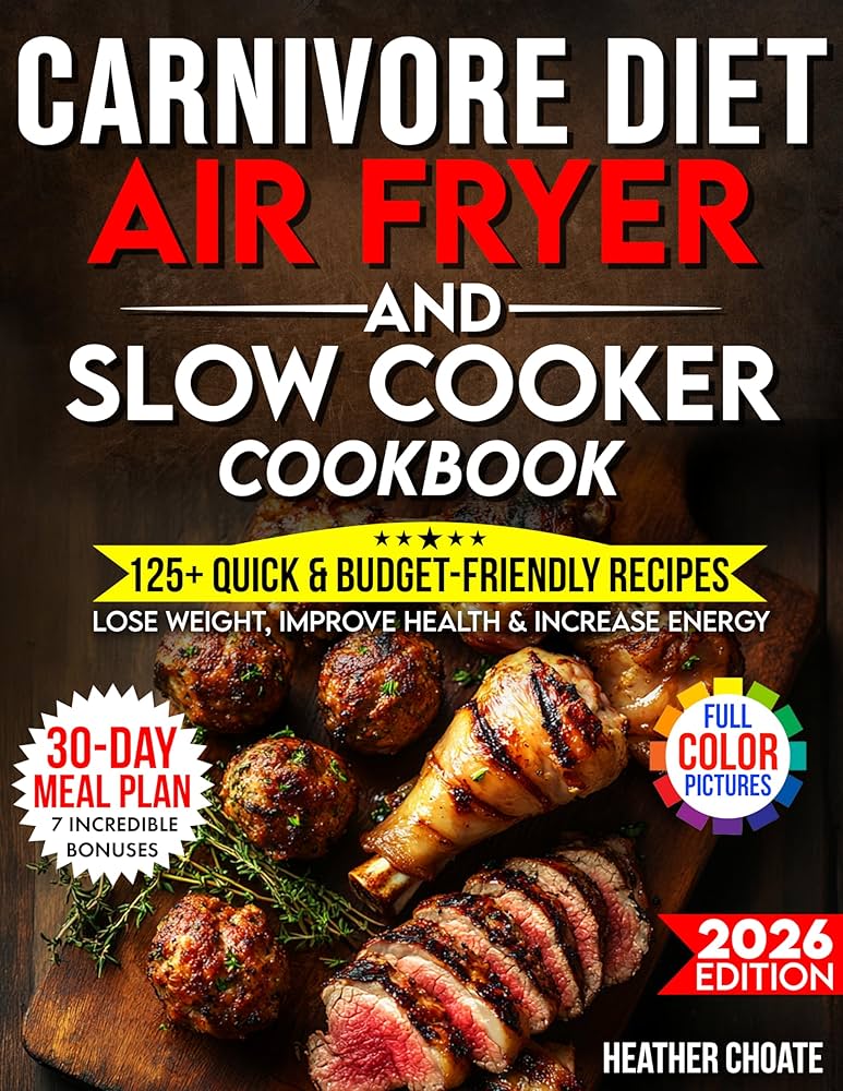 Carnivore Cookbook: Air Fryer & Slow Cooker Edition